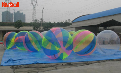 a giant zorb ball for playing 